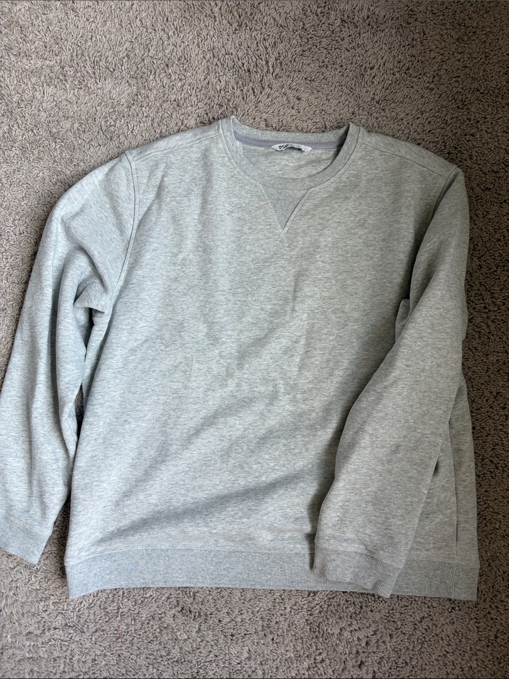DSG unisex Crewneck Sweatshirt - Light Gray size L